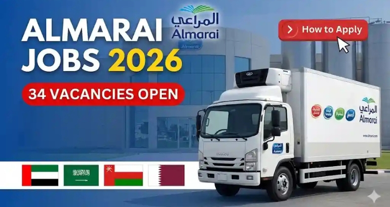 Latest Almarai job vacancies 2026 in Saudi Arabia including Riyadh, Jeddah, and Dammam hiring opportunities